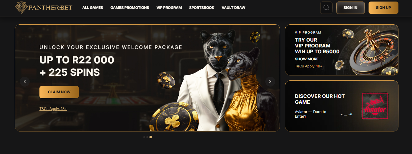 PantherBet Welcome Package